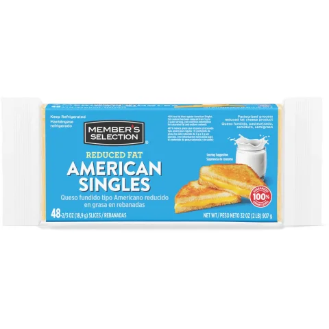 Member's Selection American Cheese Singles 907 g / 2 lb