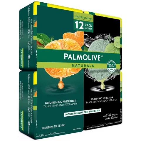 Palmolive Tangerine and Eucalyptus Bar Soap 12 Units / 100 g