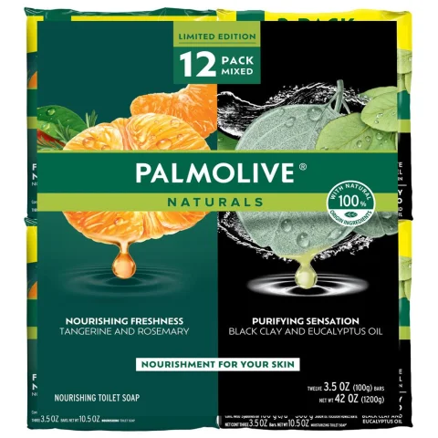 Palmolive Tangerine and Eucalyptus Bar Soap 12 Units / 100 g