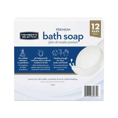Member's Selection Original Aroma Bar Soap 12 Units / 105 g / 3.75 oz