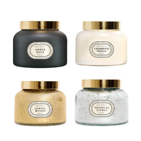 Home and Body Co. Soy Wax Scented Candle Set 4-Pack