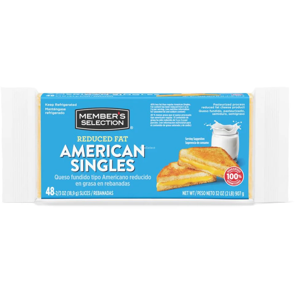 Member's Selection American Cheese Singles 907 g / 2 lb