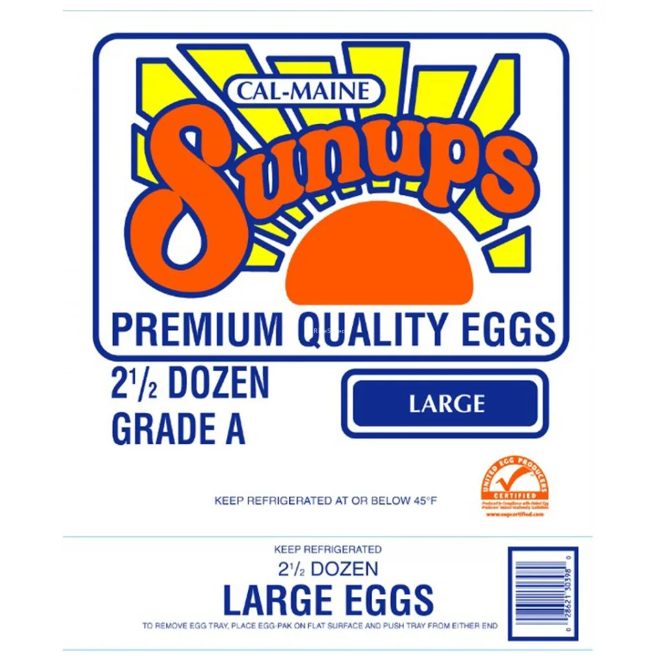 Sunups Large Eggs 30 Units