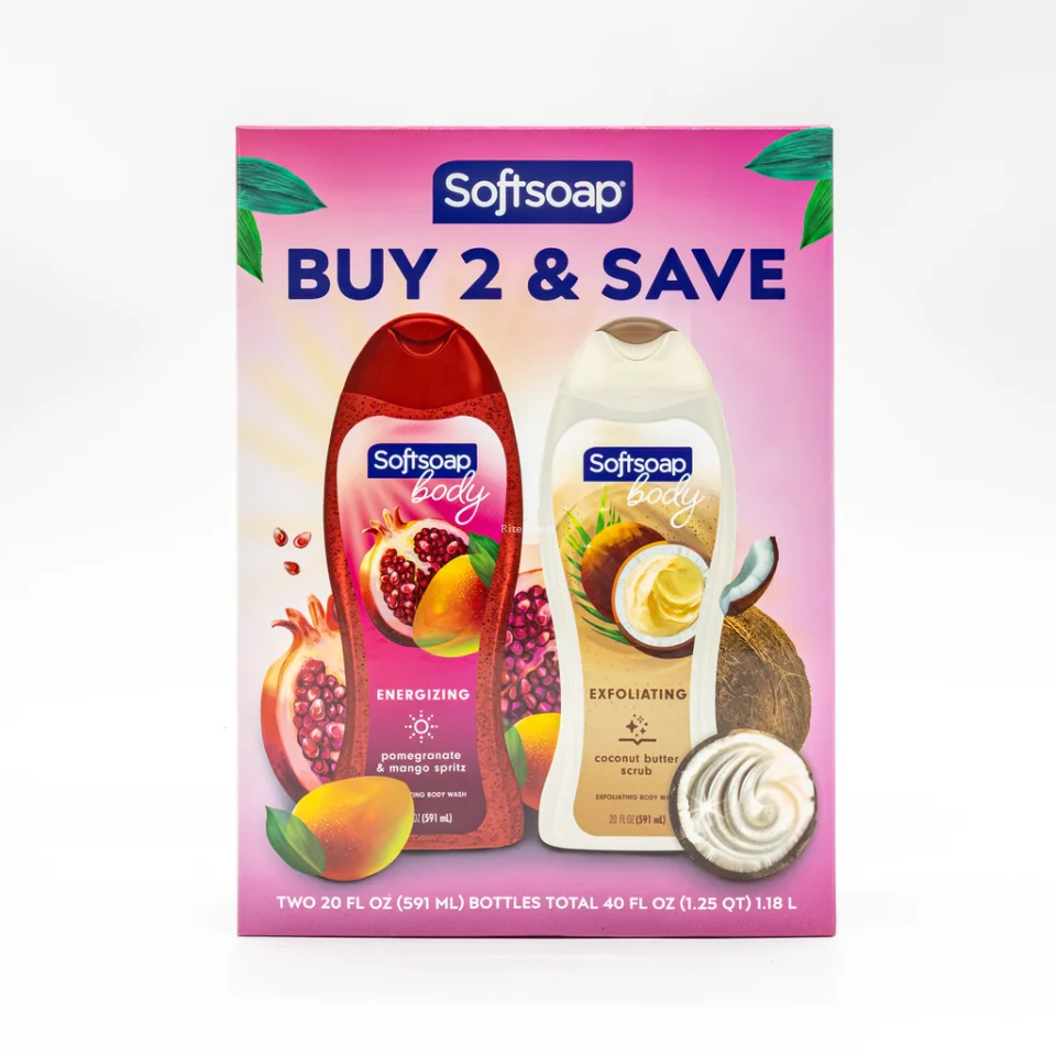 Softsoap Body Soap 2 Units / 591 mL