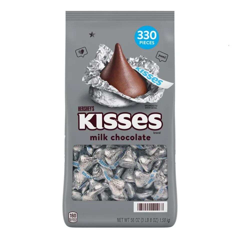 Hershey's Kisses Chocolate Candies 1.58 kg / 56 oz
