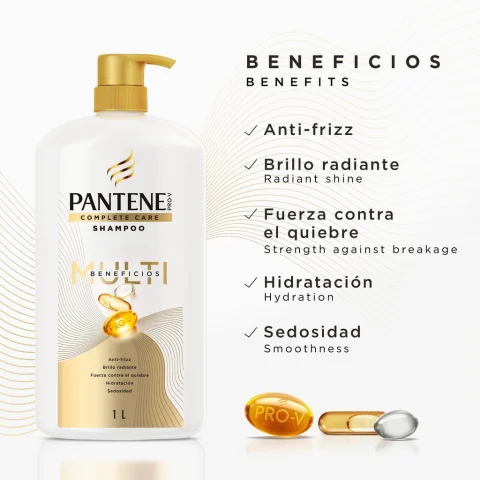 Pantene Pro-V Complete Care Multi-Benefits Shampoo 1 L / 33.8 oz