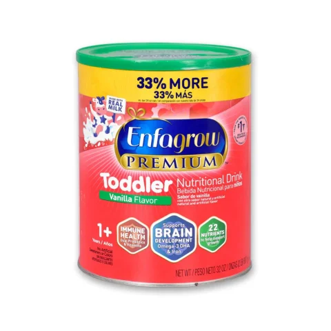 Enfagrow Formula para Bebes Oddler Sabor a Vainilla 907 g