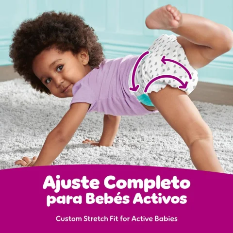 Pampers Size 7 Baby Cruisers Diapers - 84 Units