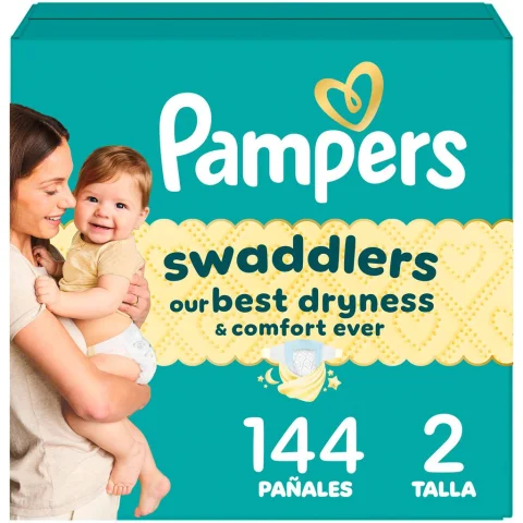 Pampers Baby Diapers Swaddlers Size 2 / 144 Units