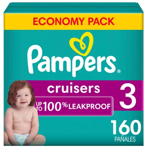 Pampers Cruisers Baby Diapers Size 3 / 160 Units