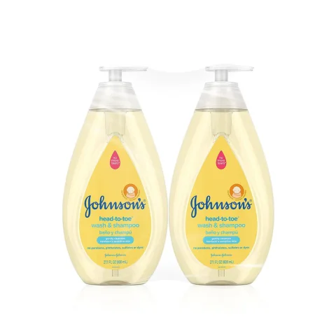 Johnson's Head To Toe Shampoo, Cleanses and Nourishes Baby's Skin 2 Units / 800 ml