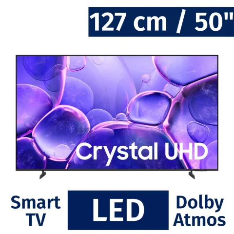 Samsung 127 cm / 50" Inches Smart Tizen 4K LED UHD TV UN50U8000FFXZA