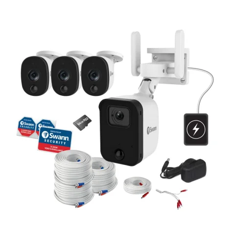 Swann 4-Camera Perimeter Security System