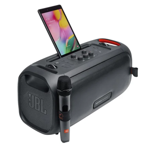 JBL PartyBox On The Go Portable Bluetooth Speaker with Microphone