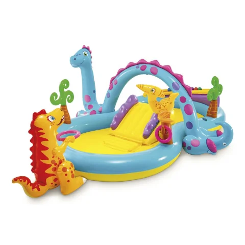 Intex Inflatable Dinoland Pool with Water Sprayer