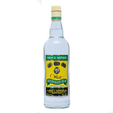 Wray & Nephew Jamaican White Rum Overproof 1 L