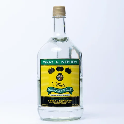 J Wray Nephew White Overproof Rum 1.75 L
