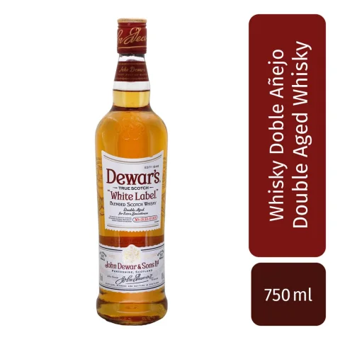 Dewar's White Label Blended Scotch Whisky 750 ml