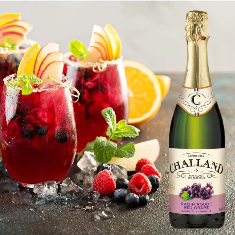 Challand Assorted Alcohol-Free Sparkling Wine 3 Units / 750 mL