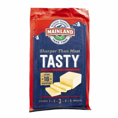 Mainland Tasty Cheddar Cheese 1 kg / 2.2 lb