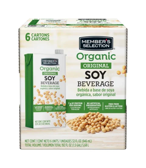Member's Selection Soy Beverage 6 Units / 946 mL
