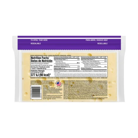 Member's Selection Sliced Swiss Cheese 907 g