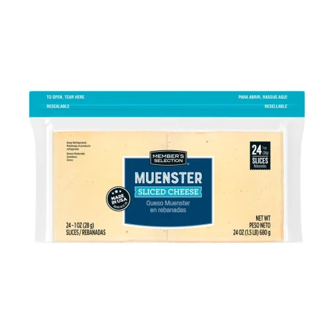 Member's Selection Sliced Muenster Cheese 680 g