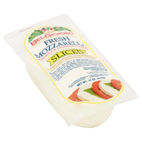Belgioioso Fresh Sliced Mozzarella Log 453 g