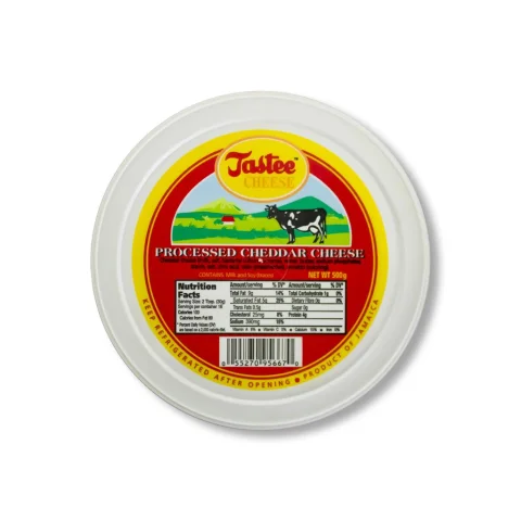 Tastee Authentic Jamaican Flavor Cheddar Cheese 500 g