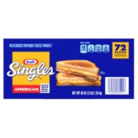 Kraft American Cheese Singles 1.36 kg