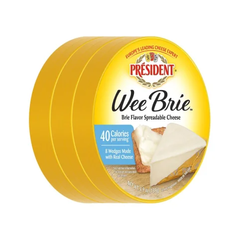 President Brie Cheese Spreadable 3 Units / 139 g