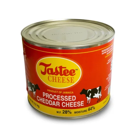 Tastee Canned Cheddar Cheese for Snacks 2.27 kg