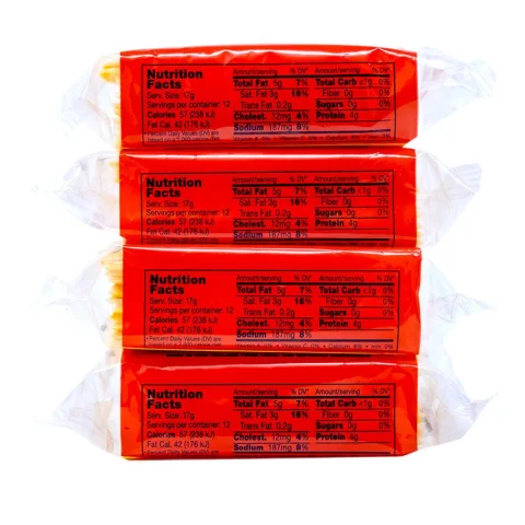 Tastee Sliced Cheedar Cheese 4 Units / 200 g