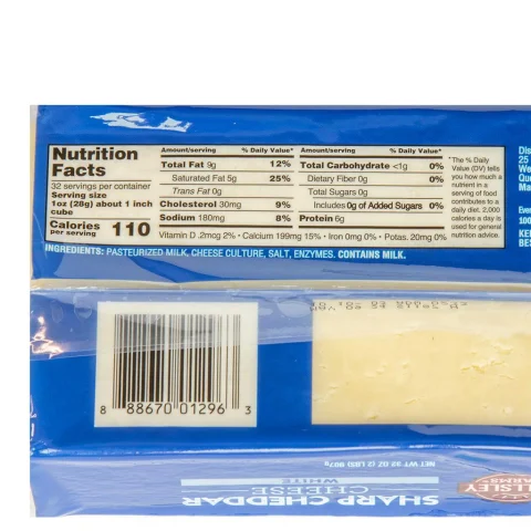 Wellsley Farms White Cheddar Cheese 907 g