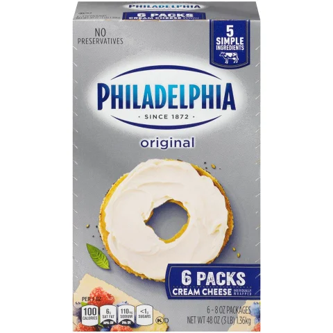 Philadelphia Cream Cheese 6 Units / 227 g