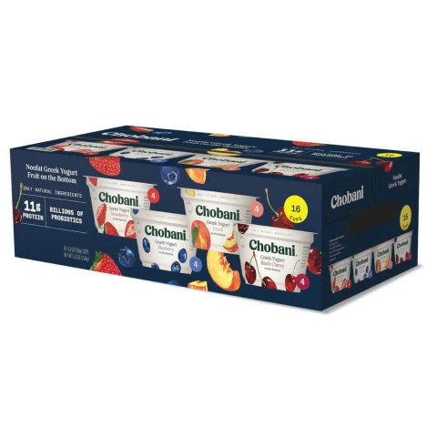 Chobani Greek Yogurt with Fruit 16 Units / 150 g