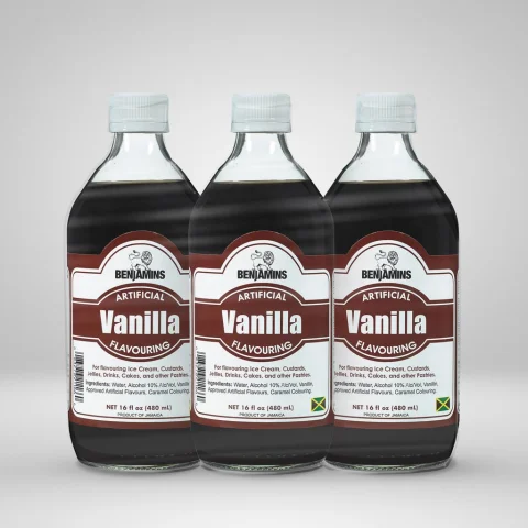 Benjamins Artificial Vanilla 3 Units / 480 mL
