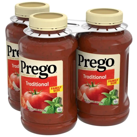 Prego Traditional Tomato Pasta Sauce 3 Units / 1.28 kg