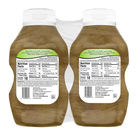 Heinz Sweet Relish 2 Units / 769 mL