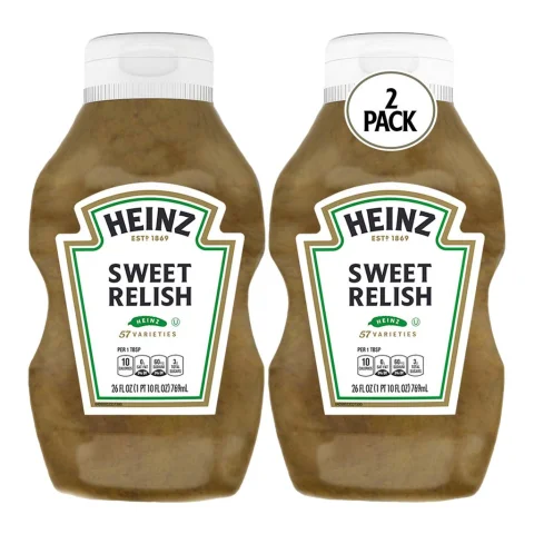 Heinz Sweet Relish 2 Units / 769 mL