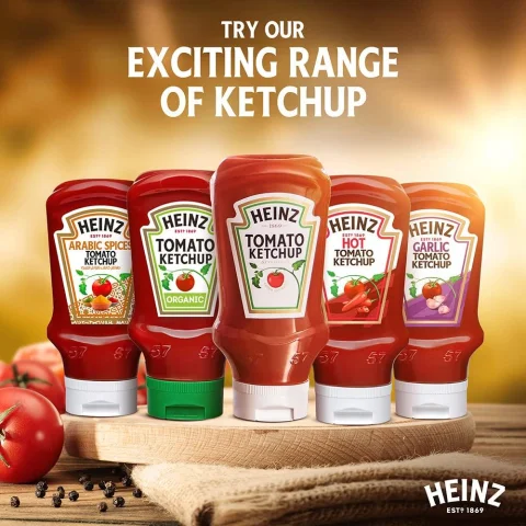 Heinz Tomato Ketchup 12 Units / 591.5 mL