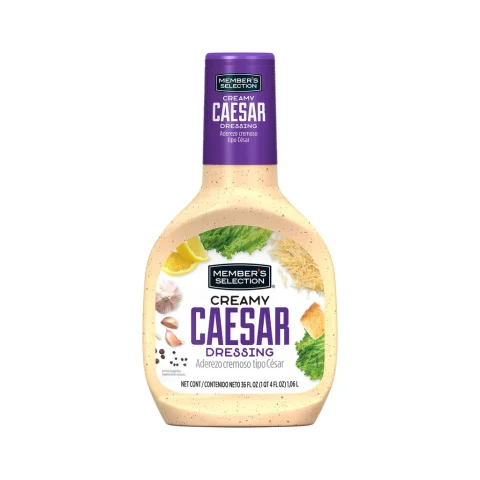 Member's Selection Creamy Caesar Dressing For Salads and Vegetables 1.06 L