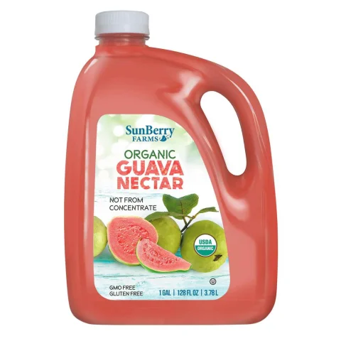 Sunberry Farms Organic Guava Nectar Juice - Gluten Free 3.78 L