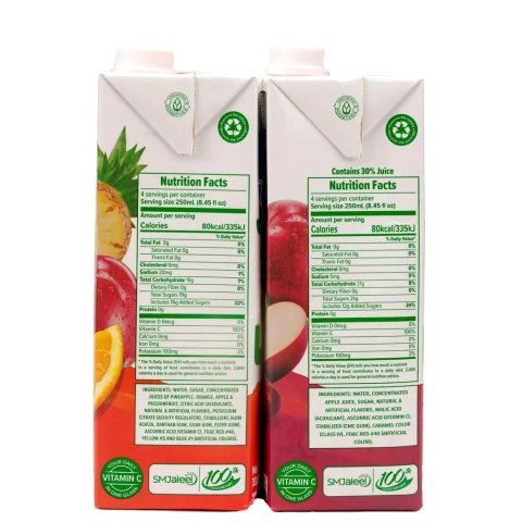 Fruta Assorted Juices 4 Units / 1 L