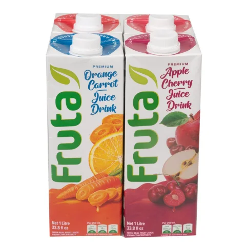 Fruta Assorted Juices 4 Units / 1 L