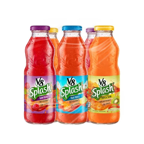 V8 Splash Refreshing Drink with Assorted Flavors 6 Units / 475 mL /