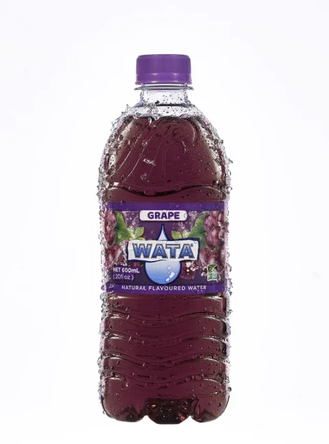 Wata Grape Flavored Water 24 Units / 600 ml