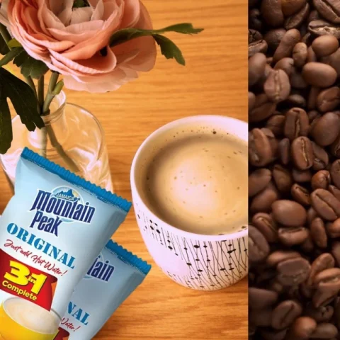 Mountain Peak 3 in 1 Coffee 20 Units / 20 g