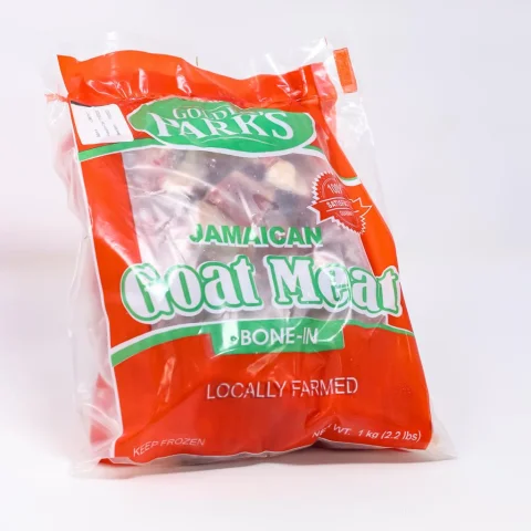 Golden Park's Fresh Goat Bone In Cubes Bag 1 kg / 2.2 lb