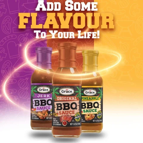 Grace Assorted Flavor Barbecue Sauces 3 Units / 350 mL